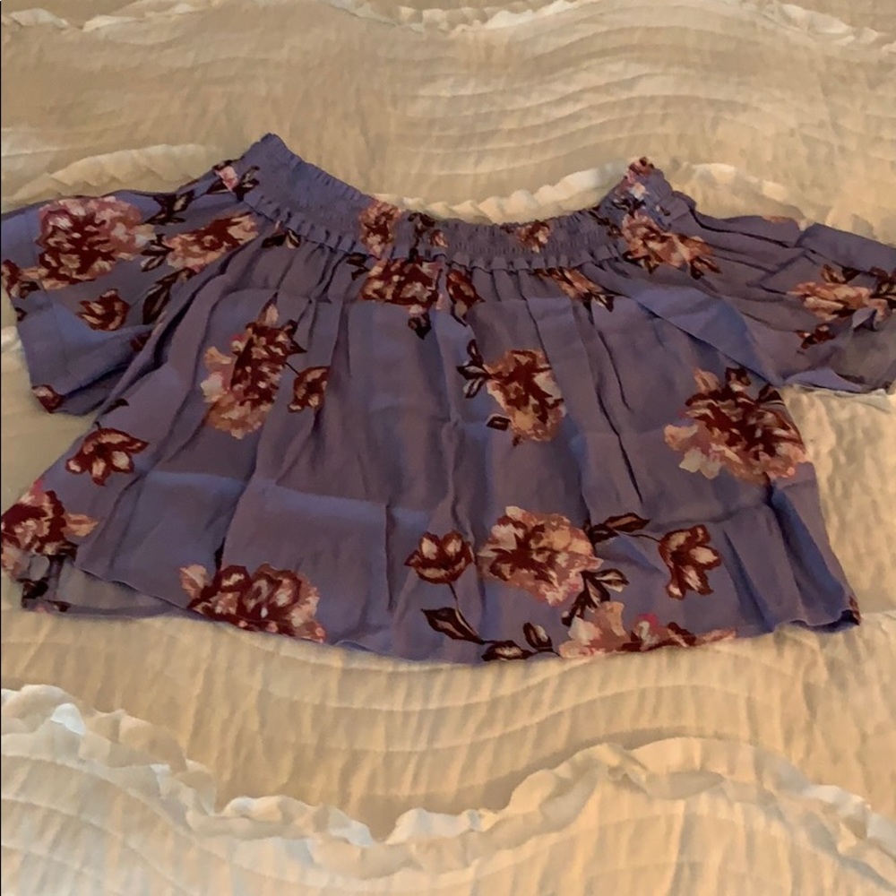 Astr Floral crop top